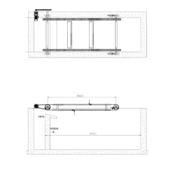 Krehes me zingjire inox per largimin e lymit