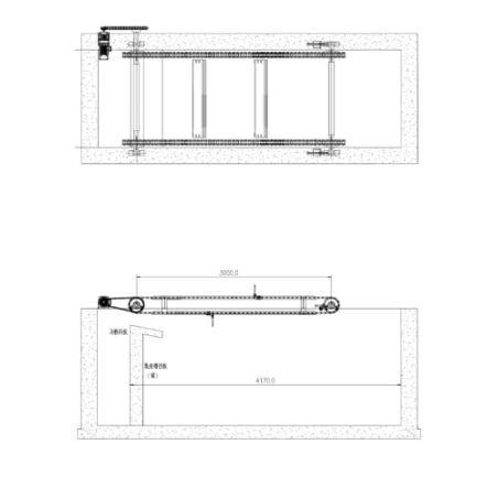 Krehes me zingjire inox per largimin e lymit