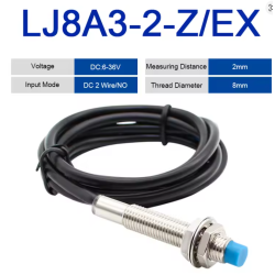 Sensor Induktiv Proximity LJ8A3-2-Z/EX – PNP NO