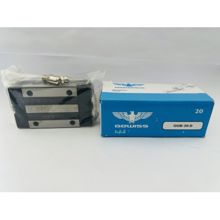 GGW-20-D Linear Guide Block 20mm – Precision Linear Motion Bearing for CNC & Automation | Smarttronik