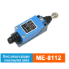 Çelës Kufizues (Limit Switch) ME-8112 – Direct Pressure Plunger (Cross-Mounted Rollers)