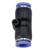 Inline Push Fit Air Connector - 5mm to 10mm