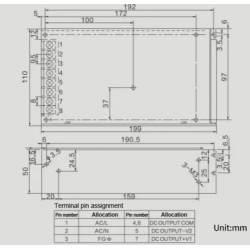 Furnizues Energjie OMCH D-180A Dual Output 5V 12V 180W | Smarttronik Kosovë Prishtinë