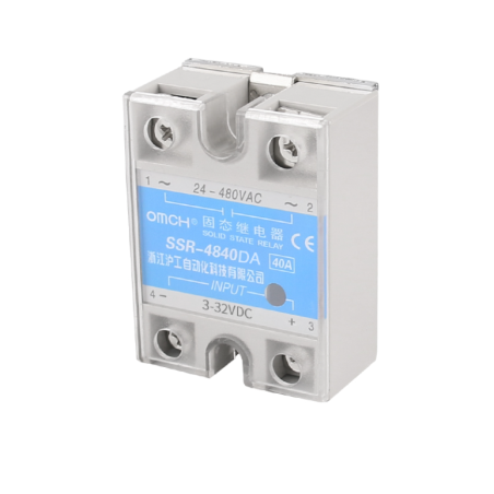Rele Solid State OMCH SSR-4825DA 25A DC-AC | Smarttronik Kosovë Prishtinë
