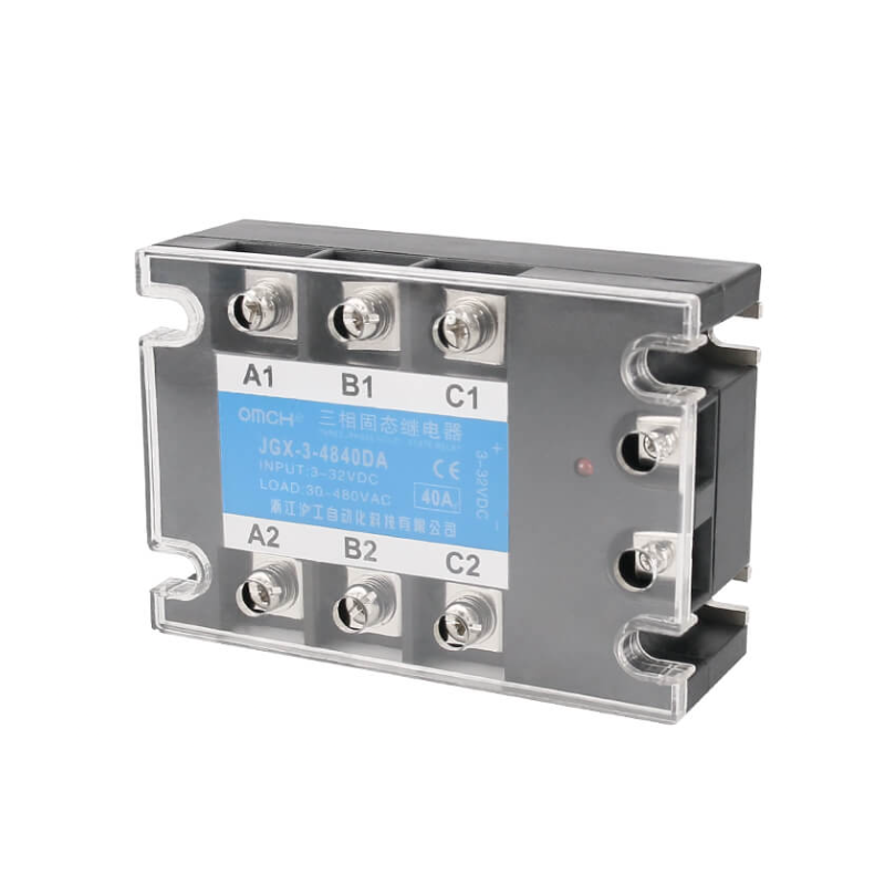 OMCH JGX-3-4840DA 3-Phase Solid State Relay – DC to AC, 40A