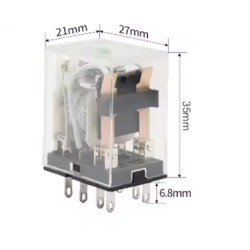 Rele Elektromekanike OMCH HH52PL MY2 24V 2PDT 8-Pin | Smarttronik Kosovë Prishtinë