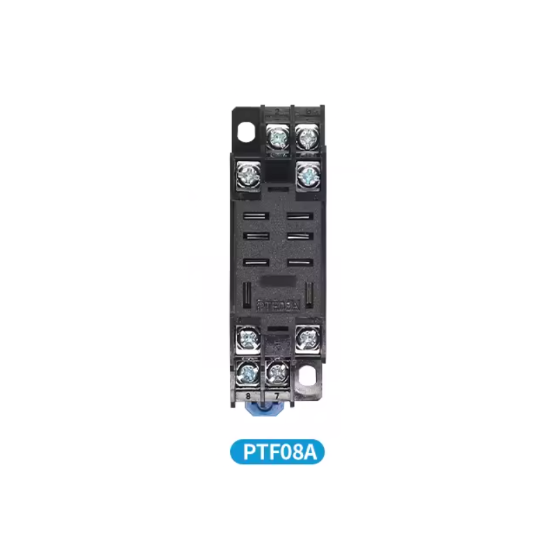 Bazë Releje PTF-08A 8-Pin DIN Rail DPDT | Smarttronik Kosovë Prishtinë
