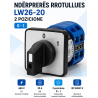Ndërprerës Rrotullues 0-1 20A LW26-20/2 | Smarttronik Kosovë
