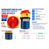 Ndërprerës Rrotullues ON/OFF 3P 63A LW26-63 GS2/3 | Smarttronik