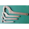 Chrome-Vanadium Steel Adjustable C-Hook Spanner 60-90