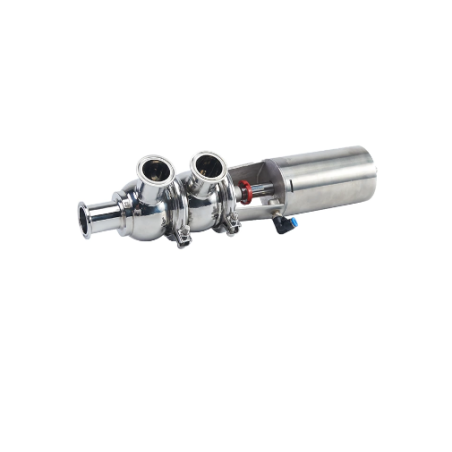 Valvul Sanitare Reverse 3-kahore SS304 DN40 NC