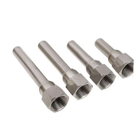 Thermowell SS316 – 500 mm / Ø8 mm – BSP G1/2" Thread